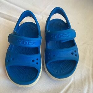 Crocs Toddler Crocband Blue Sandals